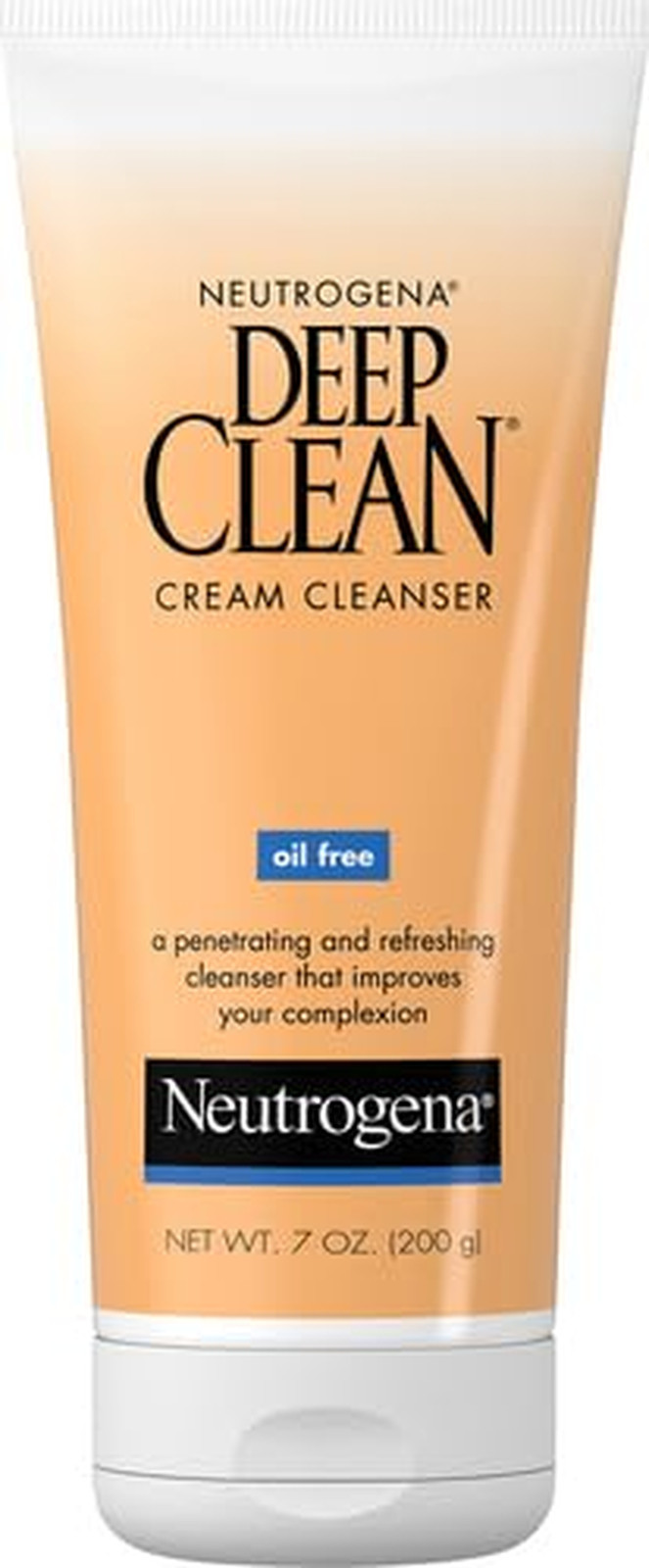 Deep Clean Daily Facial Cream Cleanser with Beta Hydroxy Acid to Remove Dirt, Oi