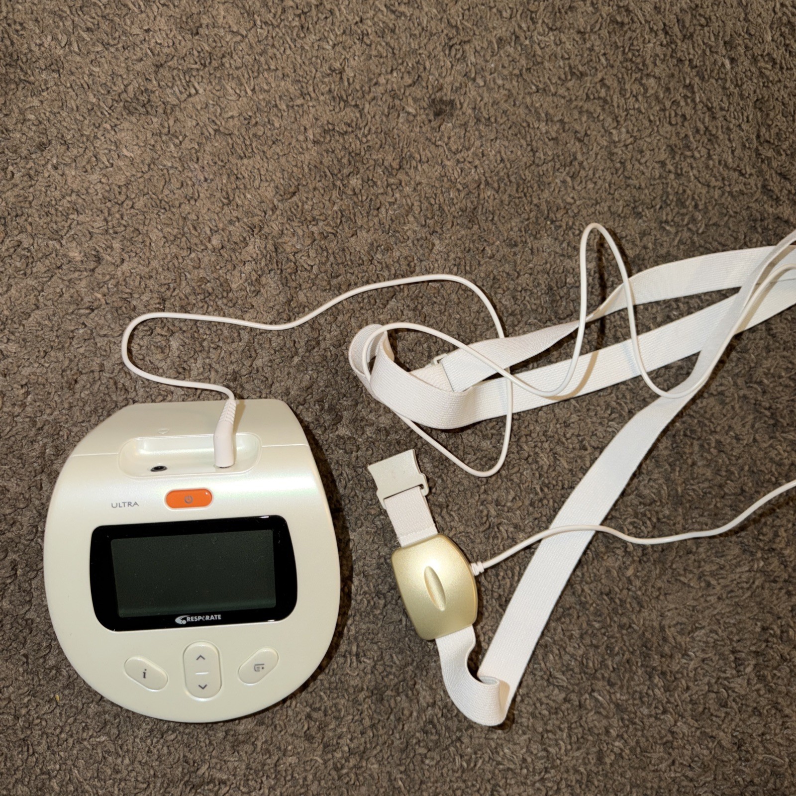 RESPeRATE Ultra RR153 Blood Pressure Lowering Device W Rs-109 Sensor