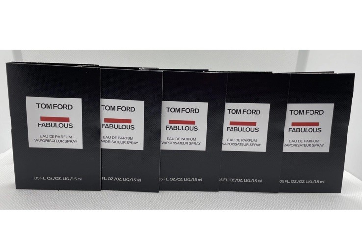 5 X Tom Ford F*CKING FABULOUS Eau de Parfum 1.5 ML Free Shipping + Bonus Sample