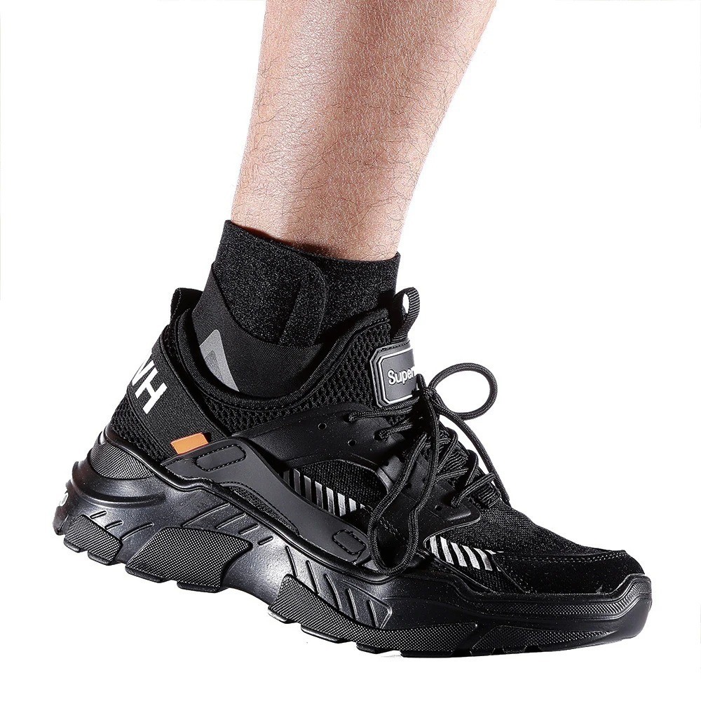 Ankle Brace Support Compression Sleeve Pain Relief Plantar Fasciitis Foot Wrap