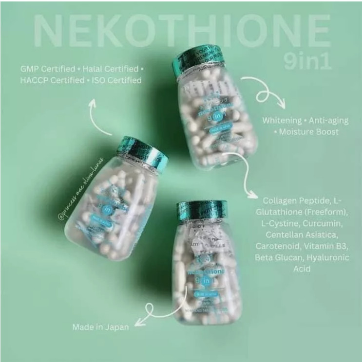 Nekothione 9 IN 1 By Kath Melendez, 60 Capsules