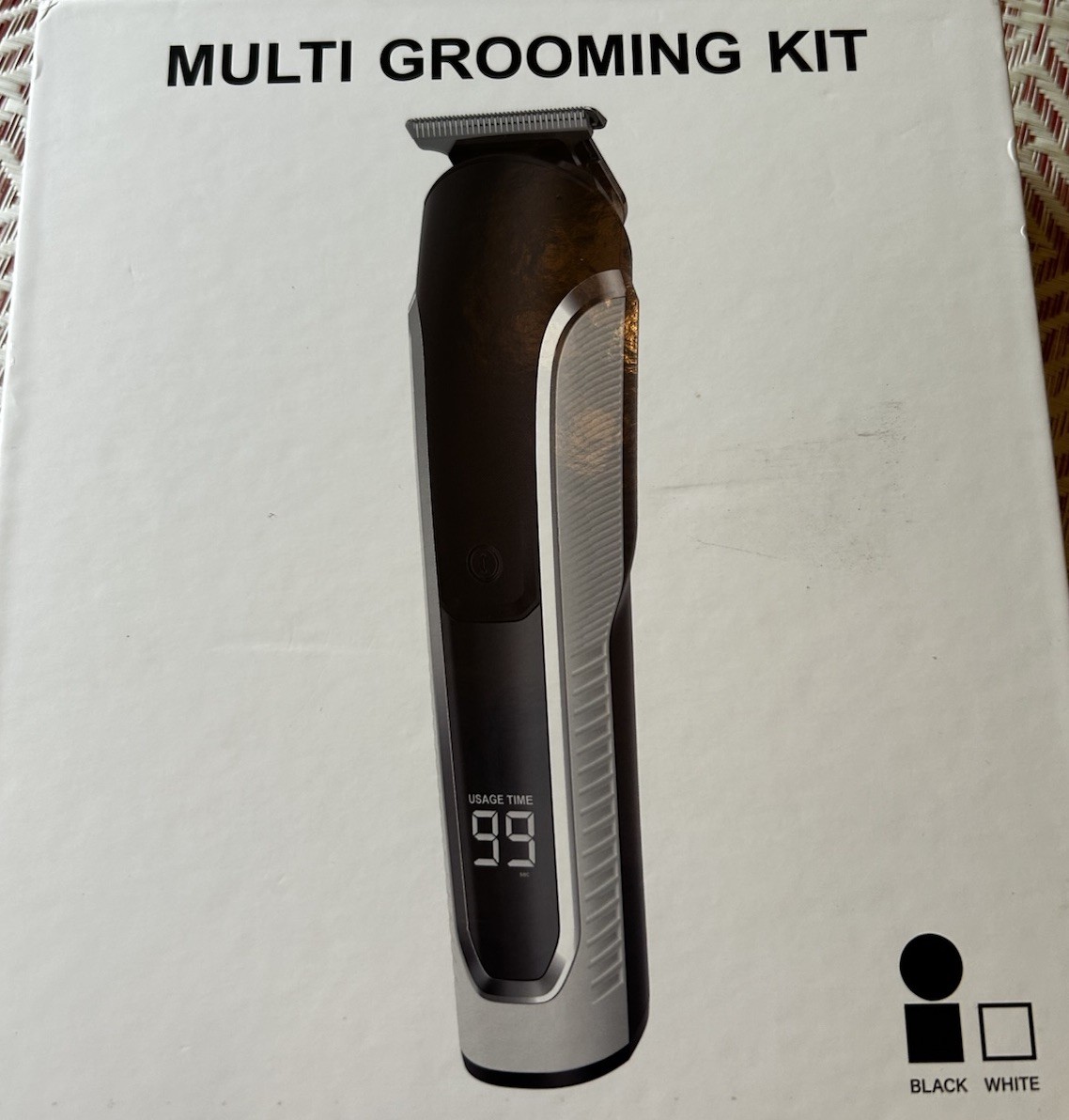 All in One Cordless Mens Beard Grooming Kit, IPX7 Washable Hair Clippers