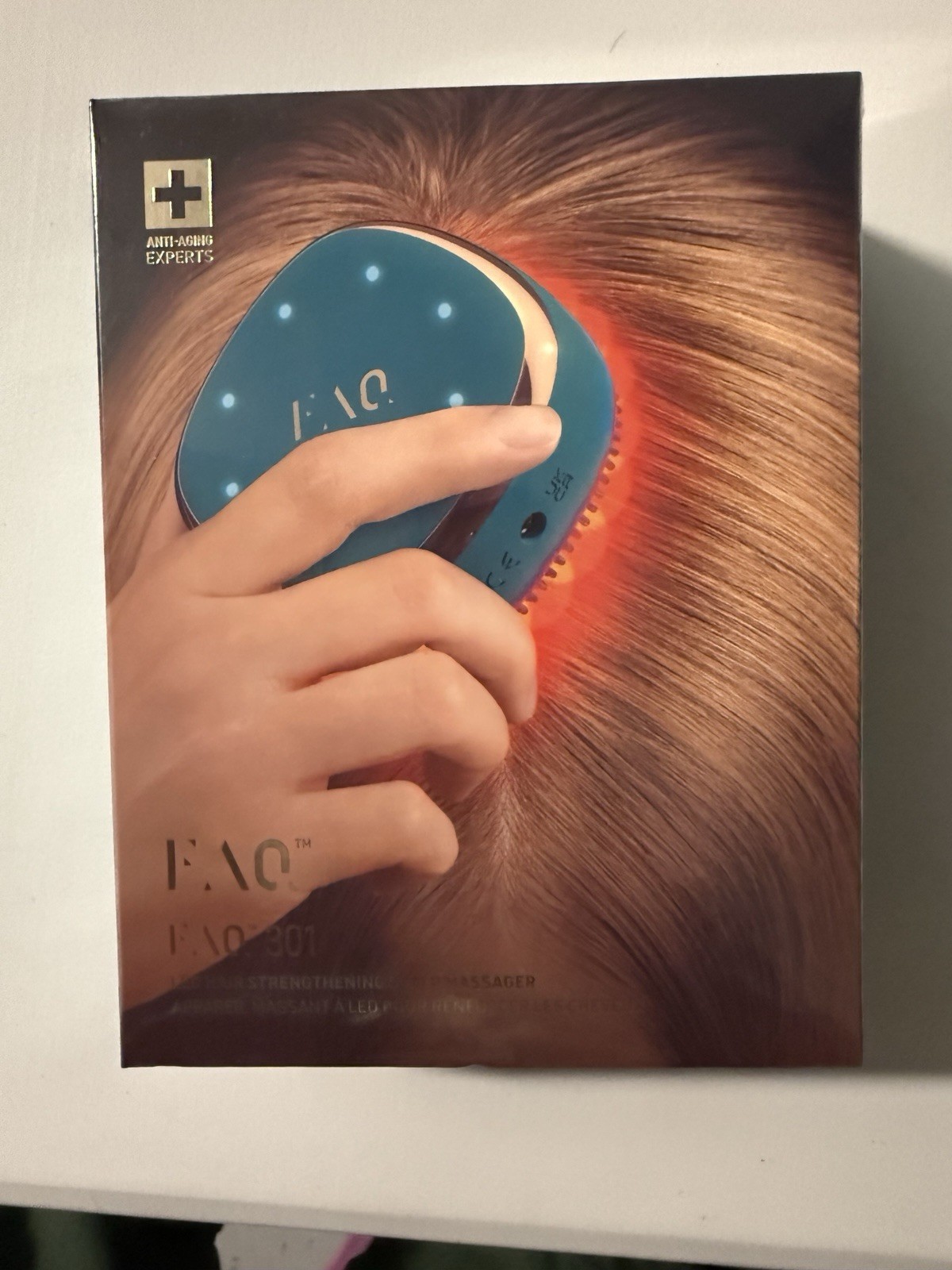 FAQ 301 Red LED Hair Loss Prevention Device Ultra-Hygienic Bristles