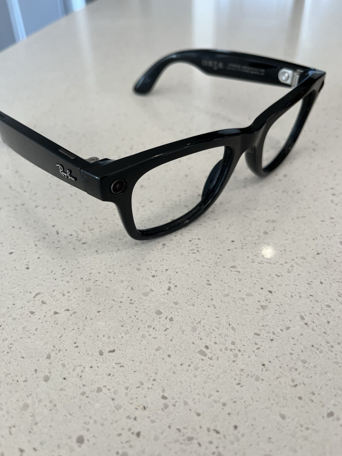 Ray-Ban Meta Unisex Adults Black Frames with Case (No lenses)