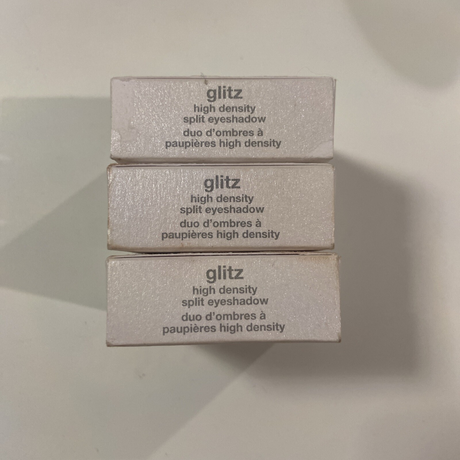(3) PACK!!! TIGI ( GLITZ ) HIGH DENSITY SPLIT EYESHADOW COMPACT 0.112 OZ / 3.19G