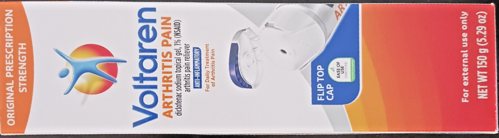 NO TARIFF- Volteran Topical Arthritis Pain Relief 150g (5.29 oz) Exp. 1/28+