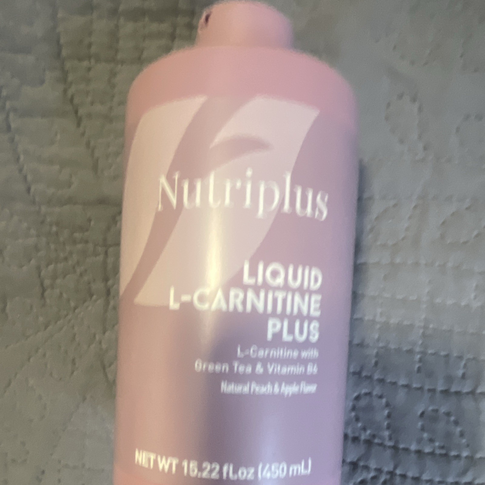 NutriPlus Liquid L-Carnitine Plus Green Tea & B6 Energy Support 15.22 fl oz