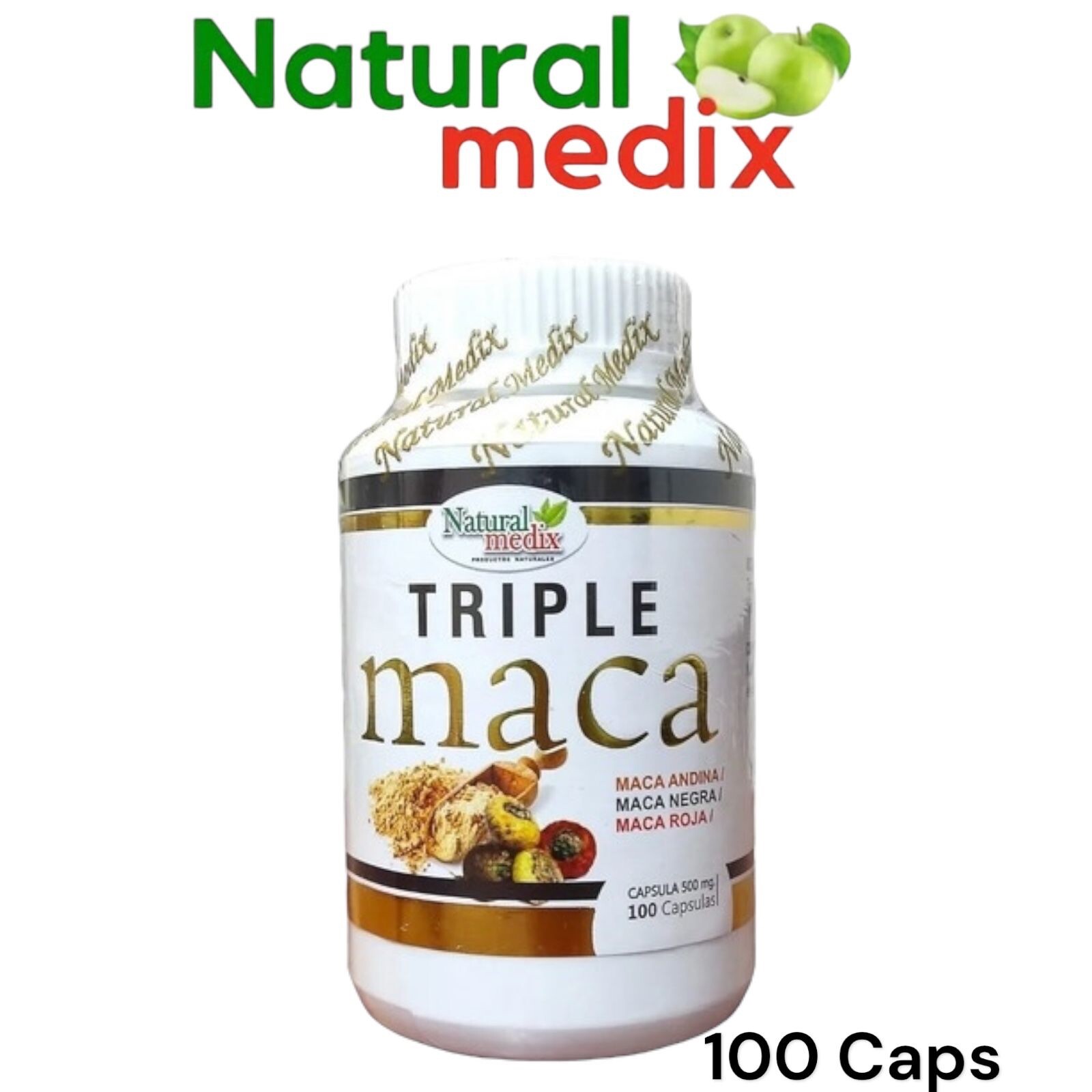 Maca Triple Root Premium Peruvian Organic Blend for Energy & Vitality