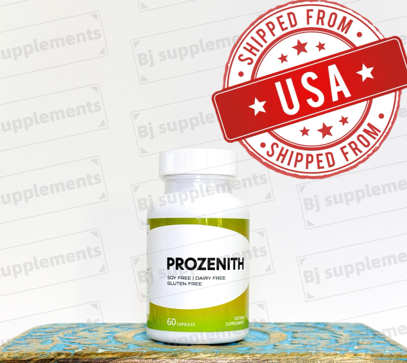 Fat Zinc Capsules Prozenith Soy Free |Dairy Free Gluten Free Enhance Immune NEW