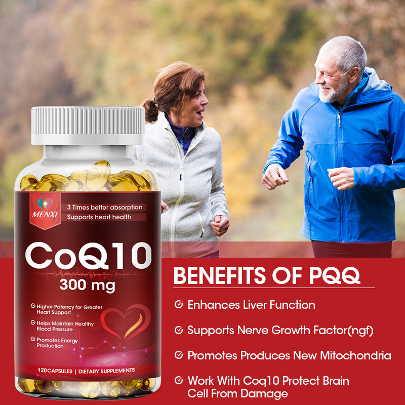 CoQ-10 300mg 240 Softgels Coq10 Co Q10 Coenzyme Heart Support NON GMO
