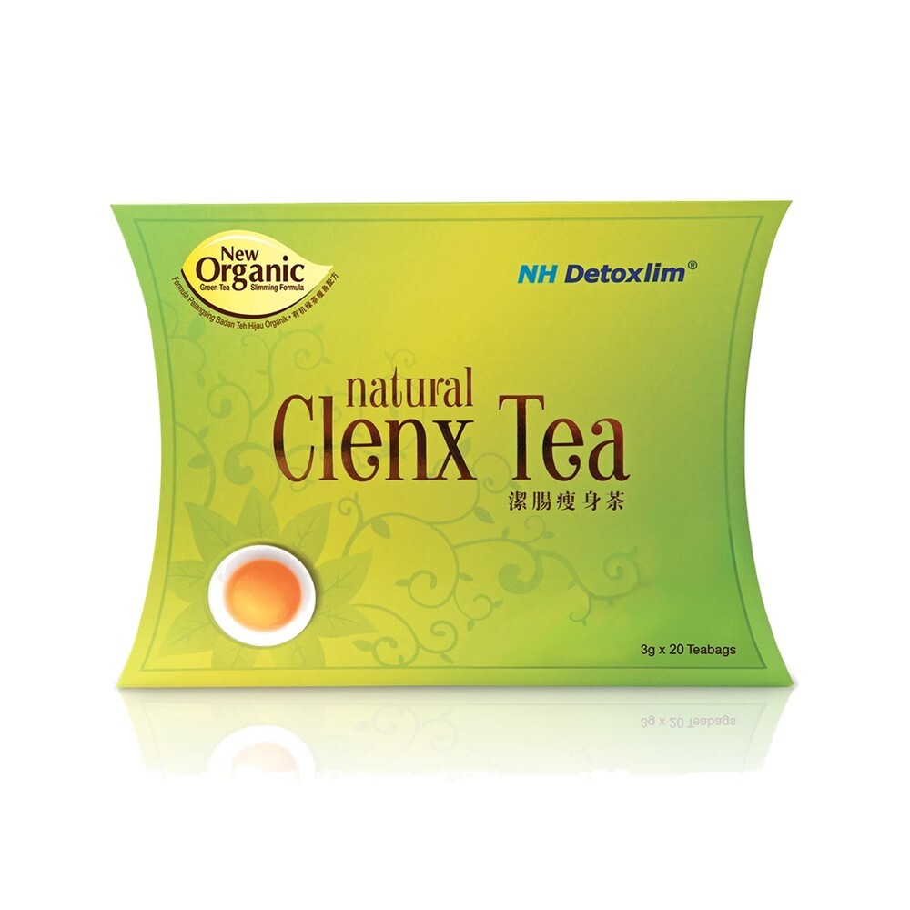 Up to 12x Clenx Tea NH Detoxlim Detox Cleansing Weight Loss (20 Pcs/Box)