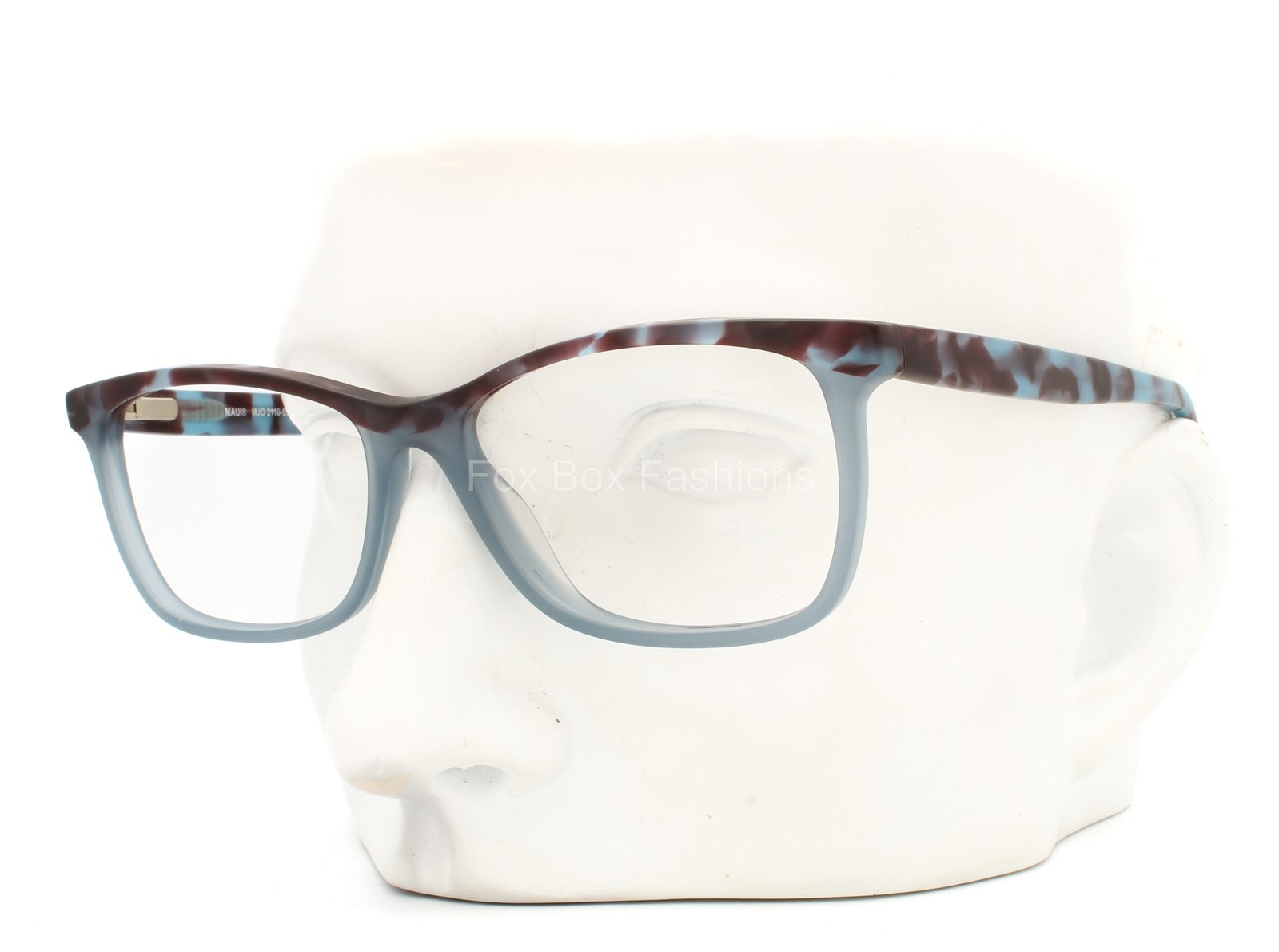 Maui Jim MJO 2110-53A Eyeglasses Glasses Matte Blue Brown Tortoise 52-15-135