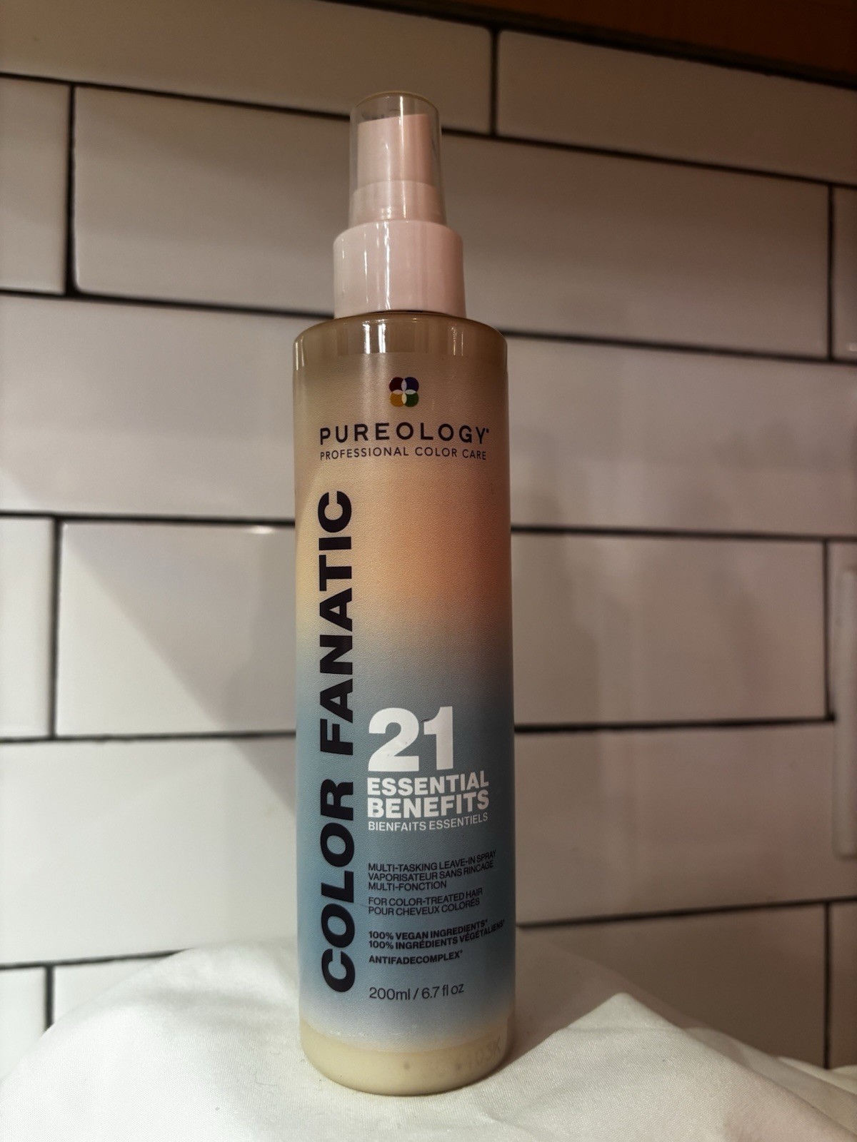 Pureology Color Fanatic Leave-In Spray, 21 Essential Benefits, 6.7 oz (200 Ml)