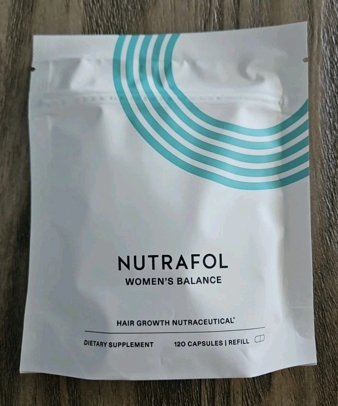 Nutrafol Women’s Balance Refill Pouch 120 Capsules Ages 45 and Up Exp 7/27