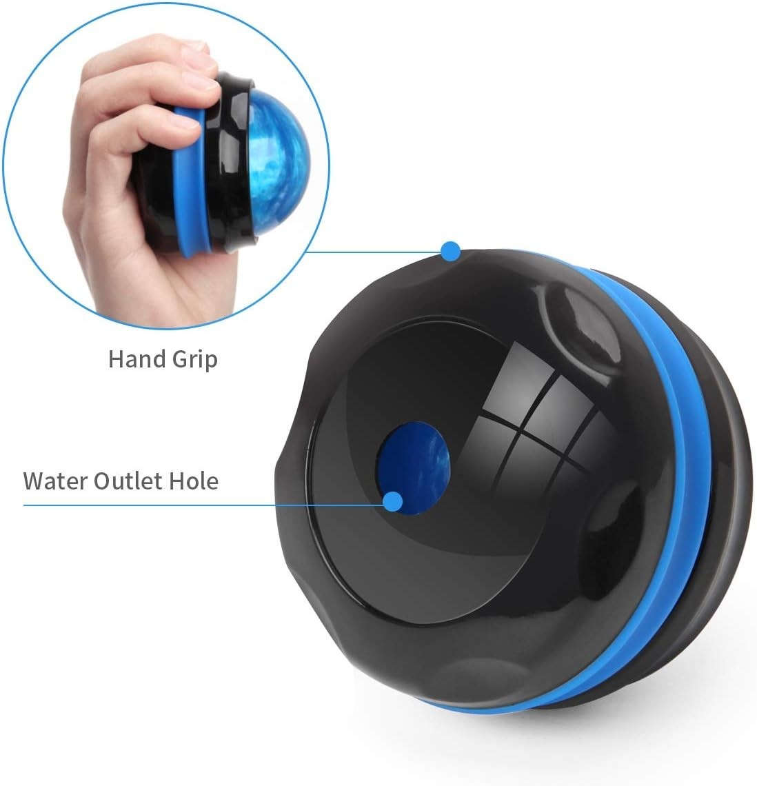 Lightweight Handheld Massage Balls – Stress Relief for Whole Body (2-Pack)