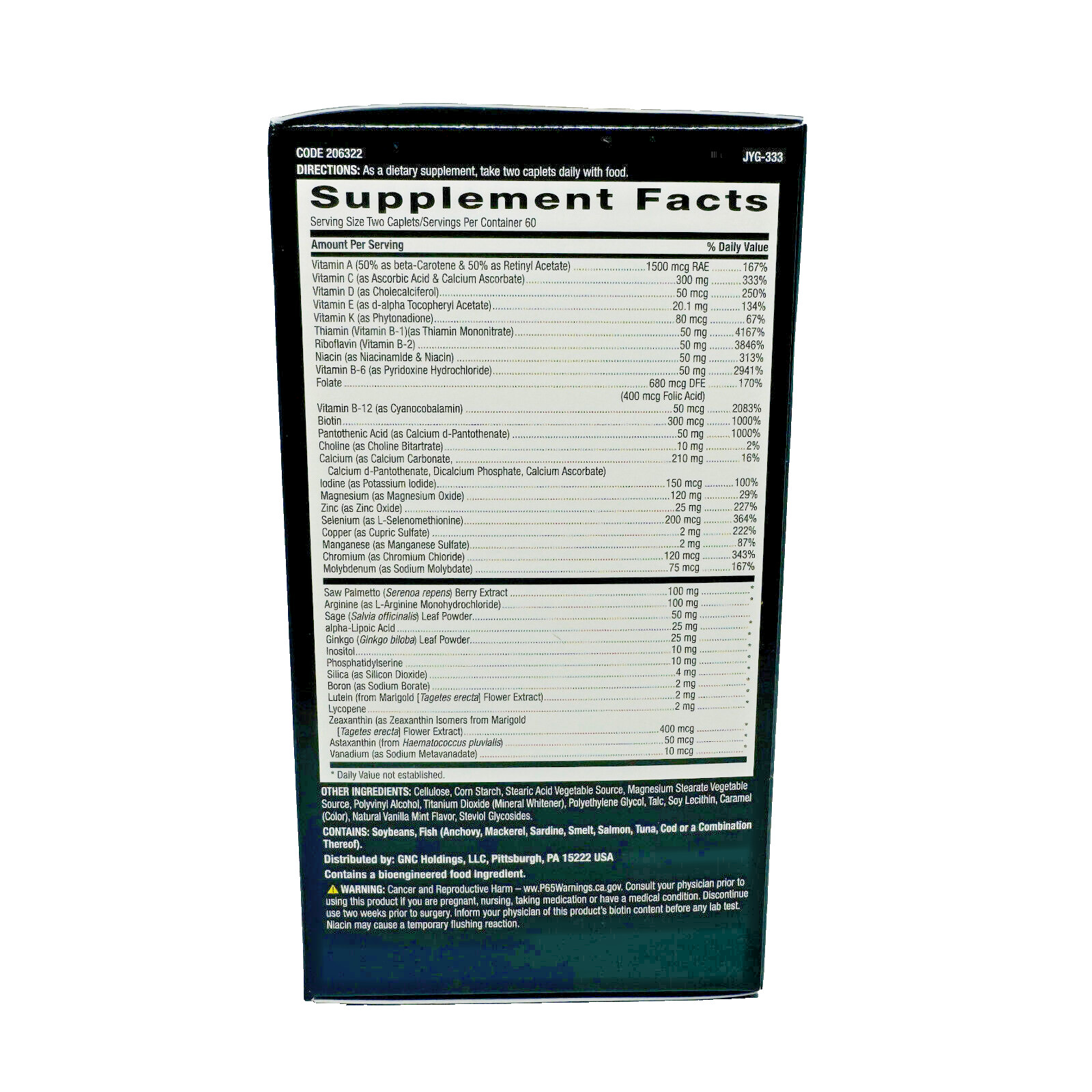 GNC Mega Men 50 Plus Multivitamin Pack of 120 Free Ship Expiry 08/27