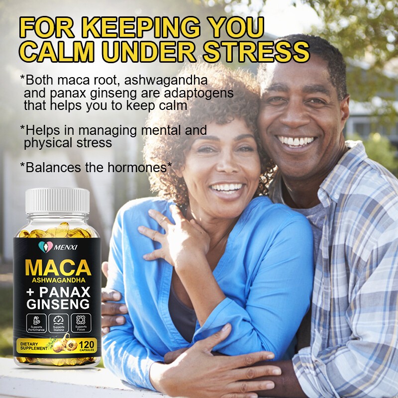 Maca Capsules – Antioxidant, boosts blood flow and immune system 120 Capsules