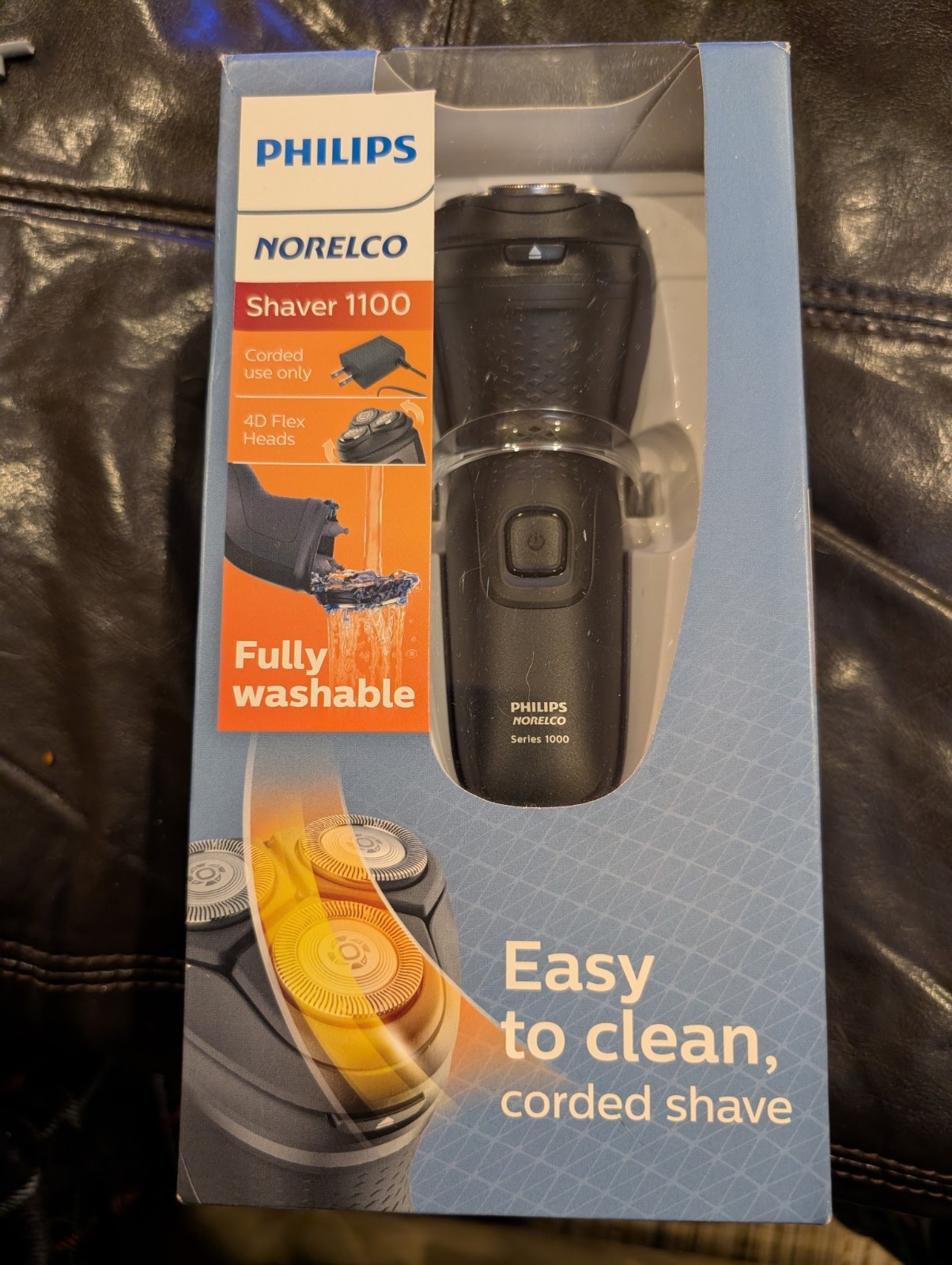 Philips Norelco Shaver 1100 – Black – Fully Washable