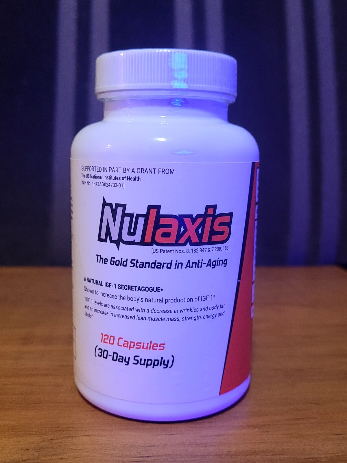 Nulaxis The GOLD Standard In Anti-aging 120 Capsules (30 day supply)