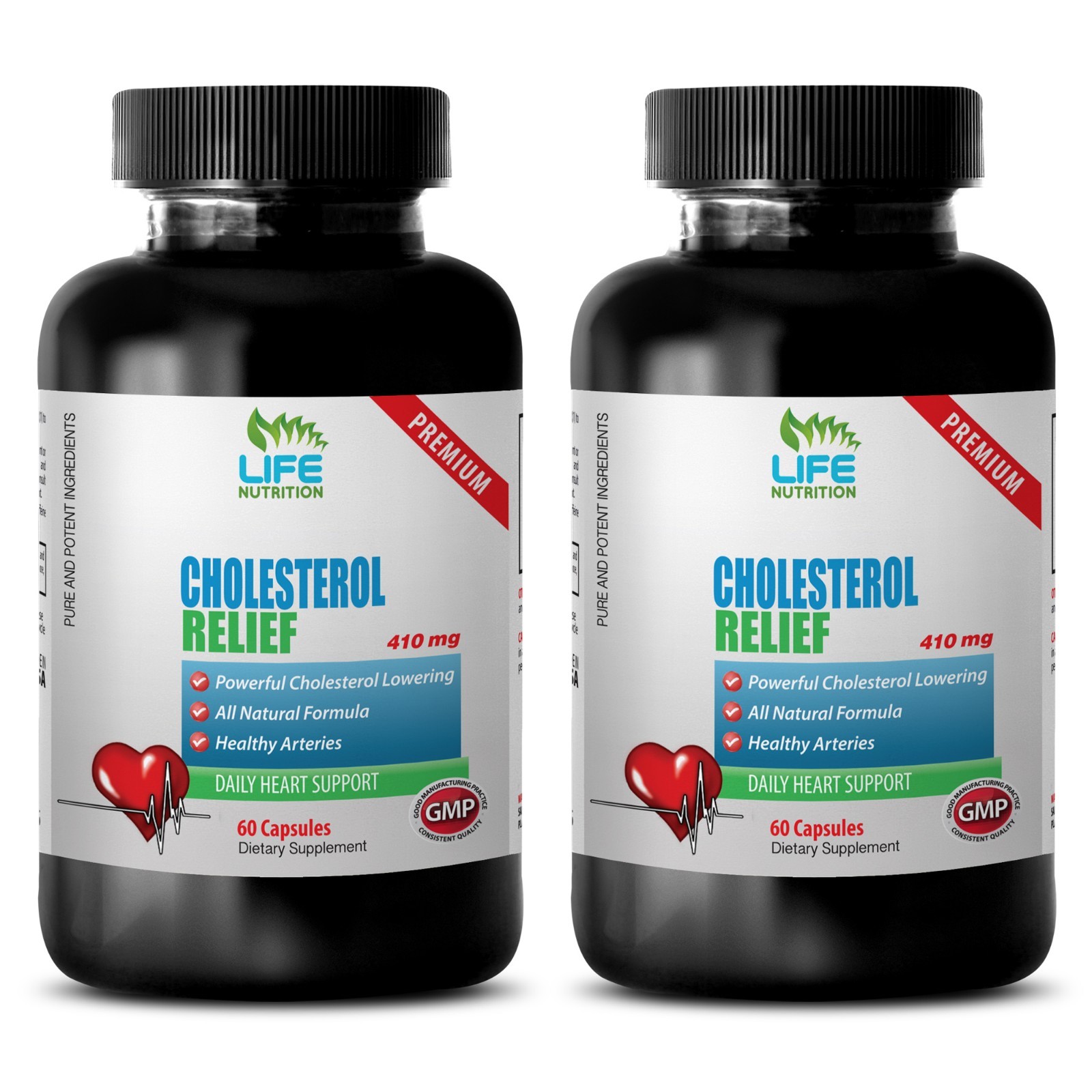 convert bad cholesterol – Cholesterol Relief 460mg (2) – reduce blood pressure