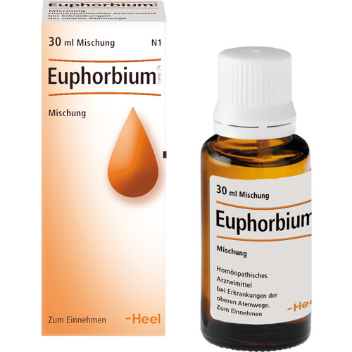 Heel Euphorbium Compositum Drops 30 ml Chronic Rhinitis Sinusitis Allergies
