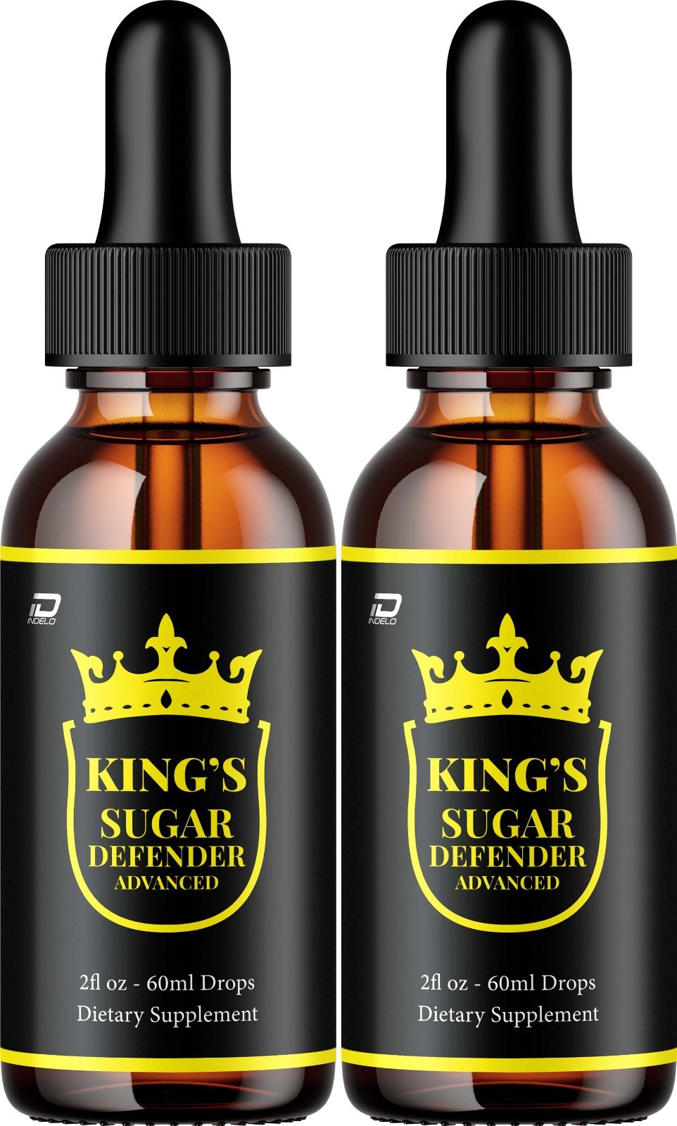 (2 Pack) Kings Sugar Defender Liquid Drops – Kings SugarDefender Natural Blend