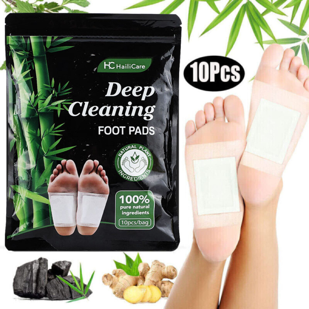 Deep Cleansing Foot Detox Patches Remove Toxins Relieve Foot Odor & Bloating