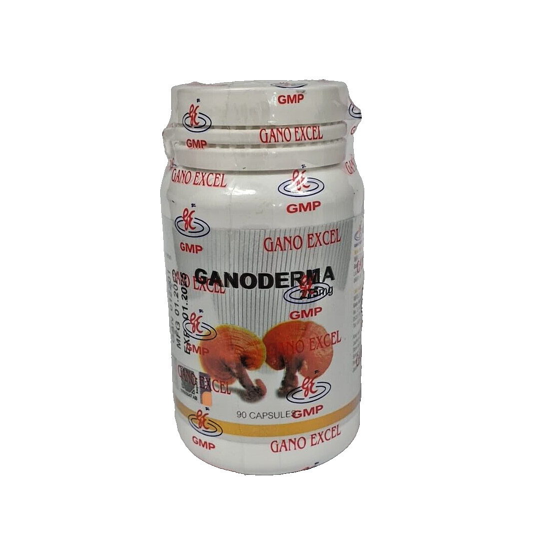 1 Bottle Gano Excel Ganoderma 90 Capsules Reishi Lingzhi Boosts Immune USA SHIP