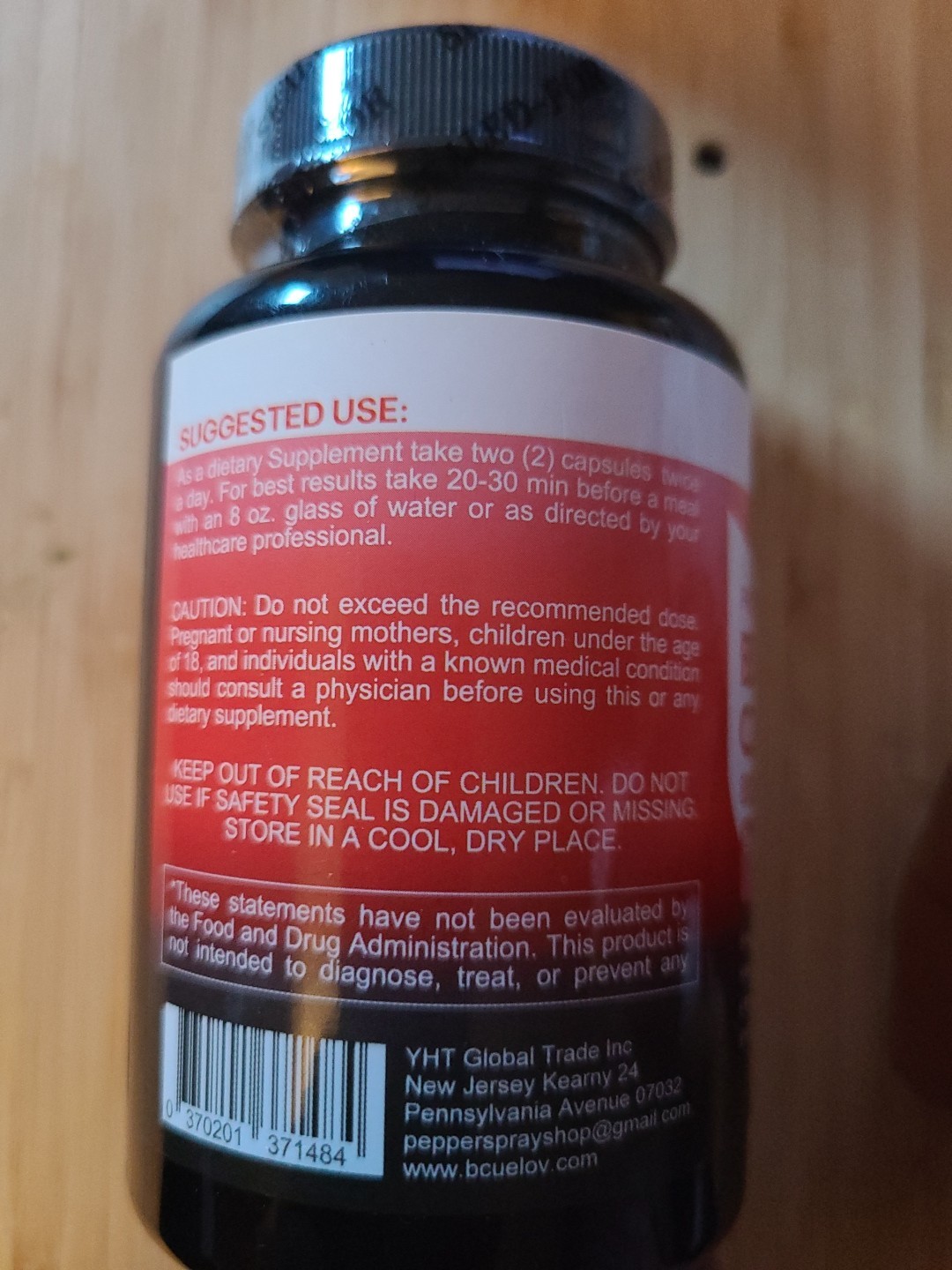 ✅️Black Maca Extra Strength 120 Capsules Exp Dec 2026
