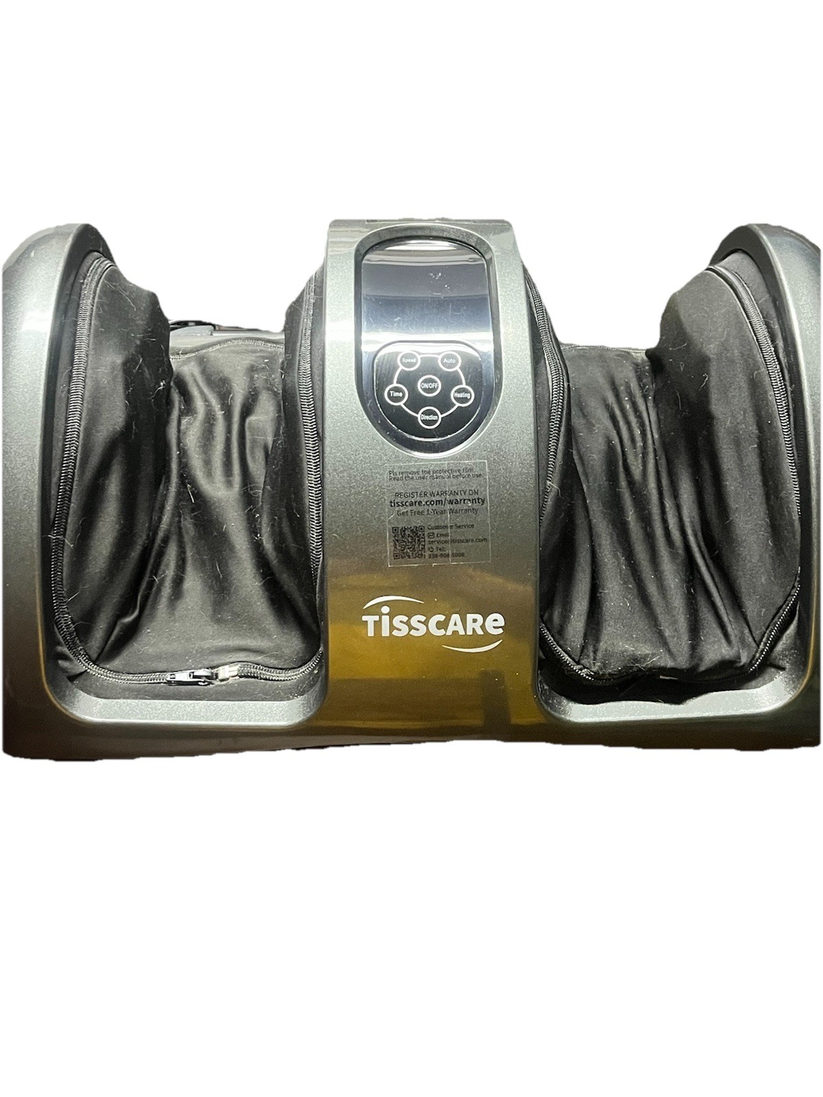 TISSCARE Kneading Foot Massager Machine w/ Timer, Corded Electric, 4 Heads