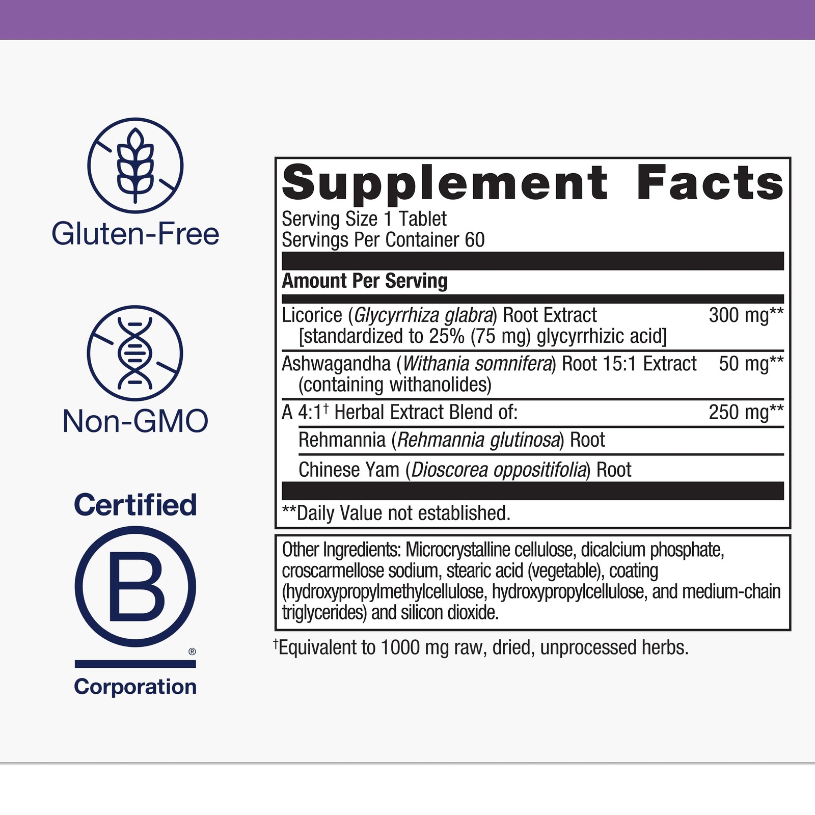 Metagenics Licorice Plus – Cortisol Stress Support Supplement with Licorice