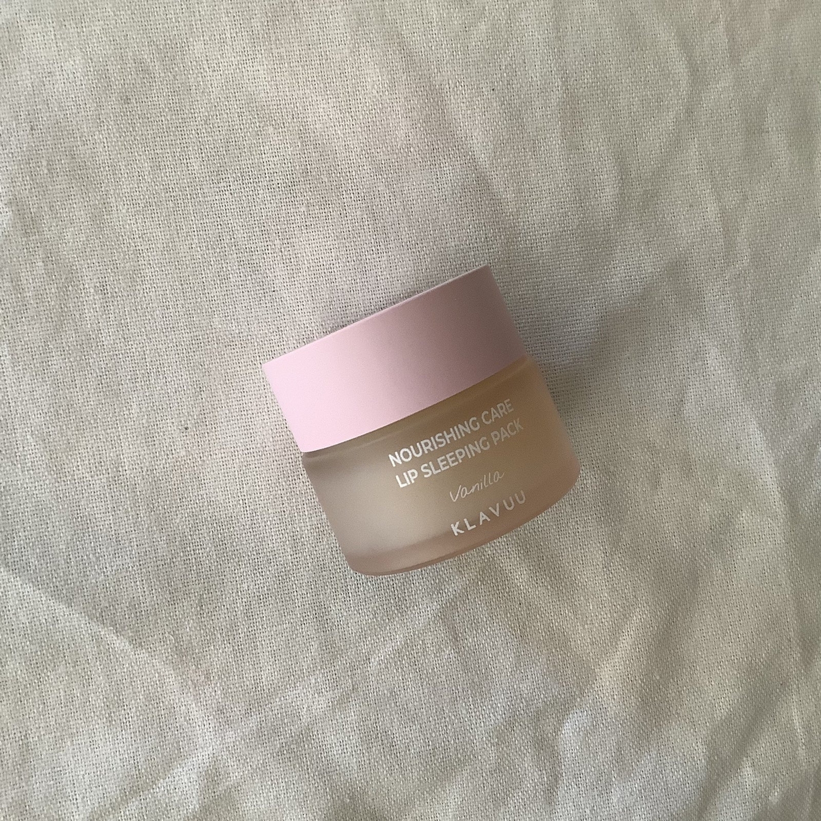 Klavuu Nourishing Care Lip Sleeping Pack Mask in Vanilla NIB Exp 06/2025