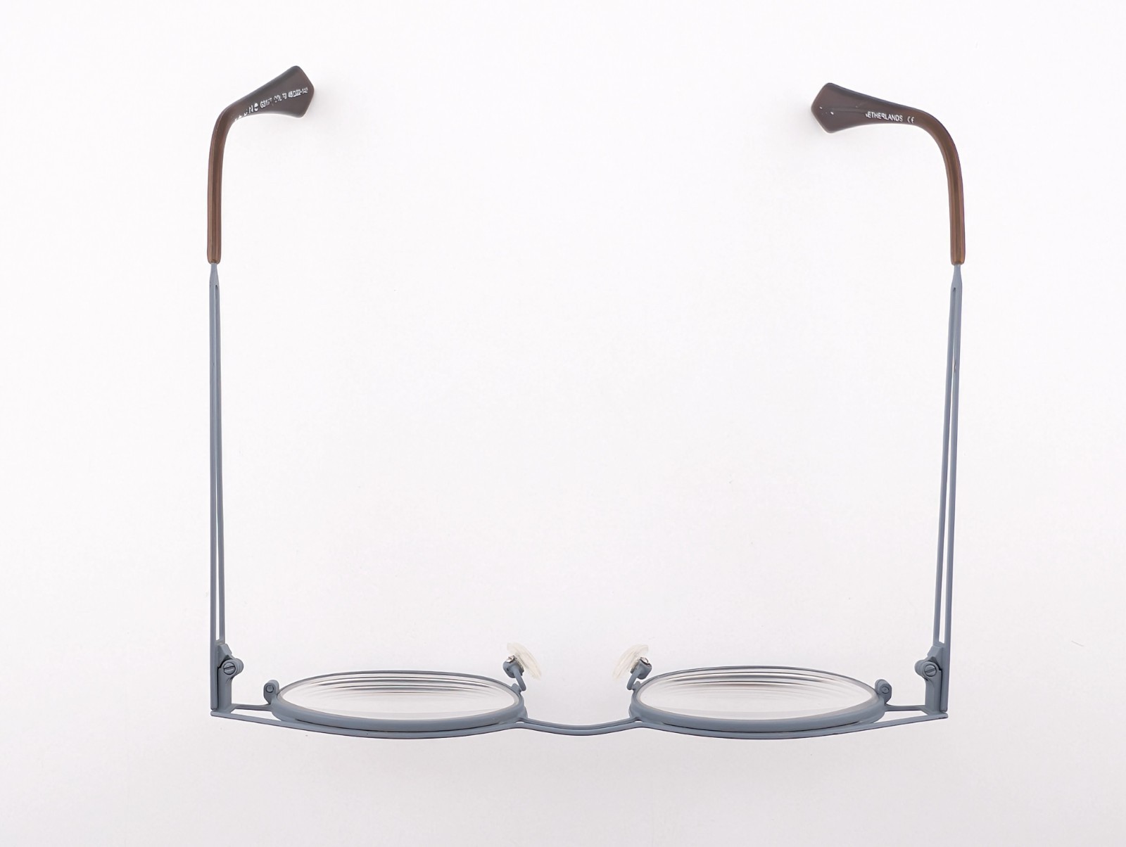 CZONE Eyeglasses, Frames Only, G3177 c70 Dark Brown/Grey, 45-22-140, Netherlands