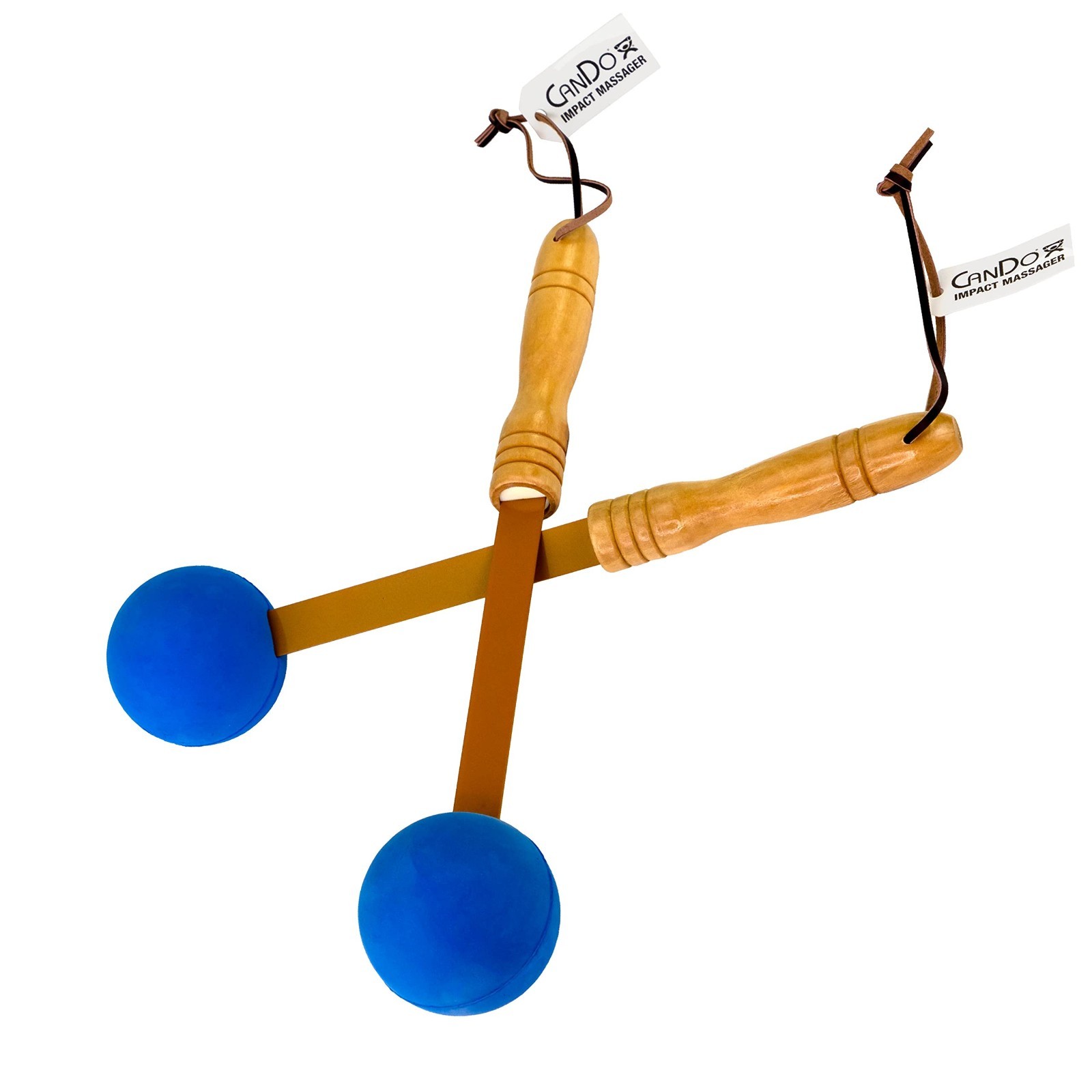 2 Pack Manual Ball Massage Tools – Flexible Stick Massagers for Sore Muscles, Ba