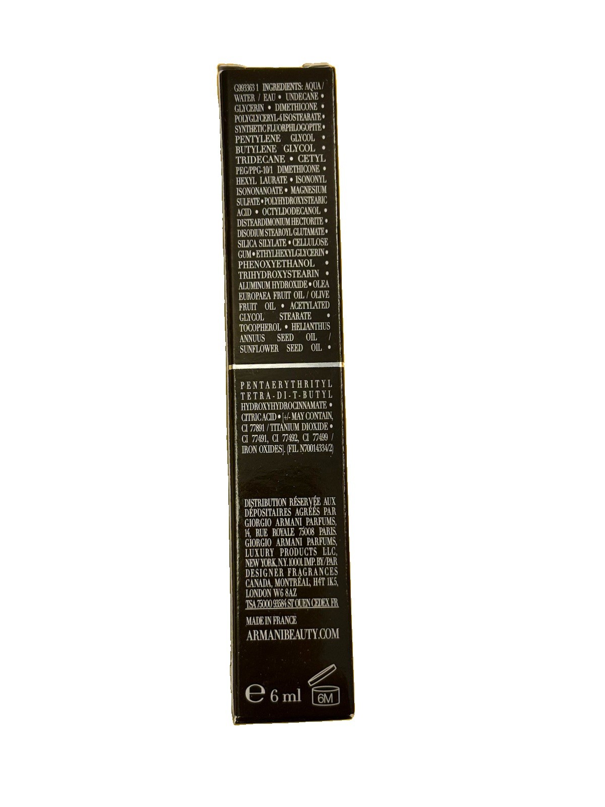 Giorgio Armani Power Fabric+ Multi-Retouch Concealer Shade 4 Matte 0.20oz