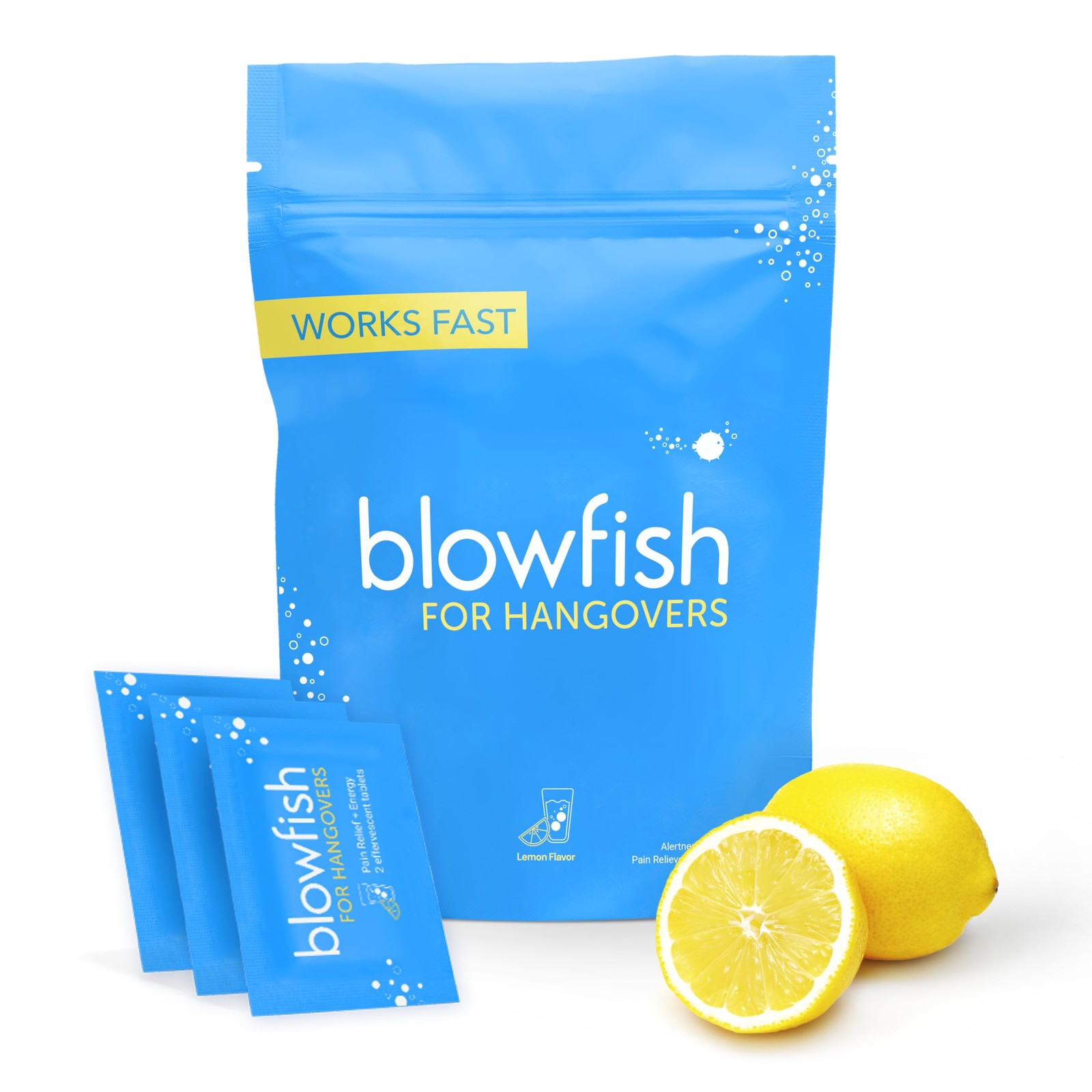 Blowfish for Hangovers – Fast Hangover Relief in 15 20 Count (Pack of 1)