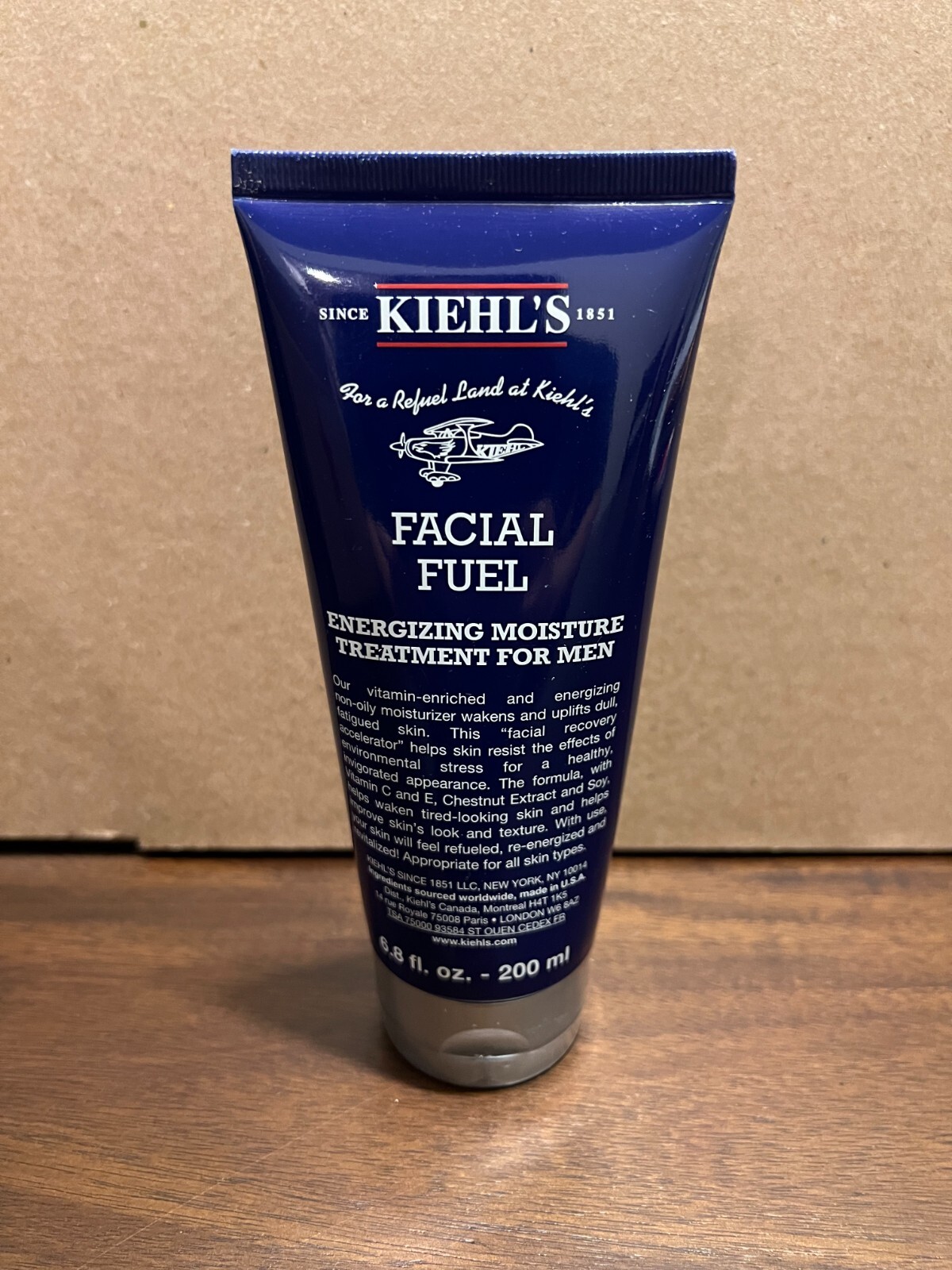 Kiehl’s Facial Fuel Energizing Moisture Treatment for Men 6.8 oz/200ml
