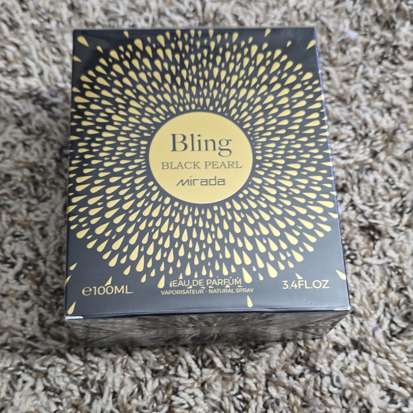 Mirada Bling Black Pearl Eau de Parfum Spray 100ml 3.4 fl oz