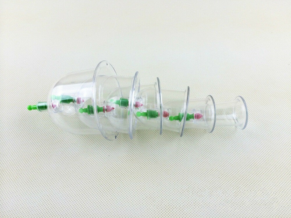 6Pack 3.0-6.6CM Vacuum Cupping Set Nipple Enlargement Pump Suction Enlarger h