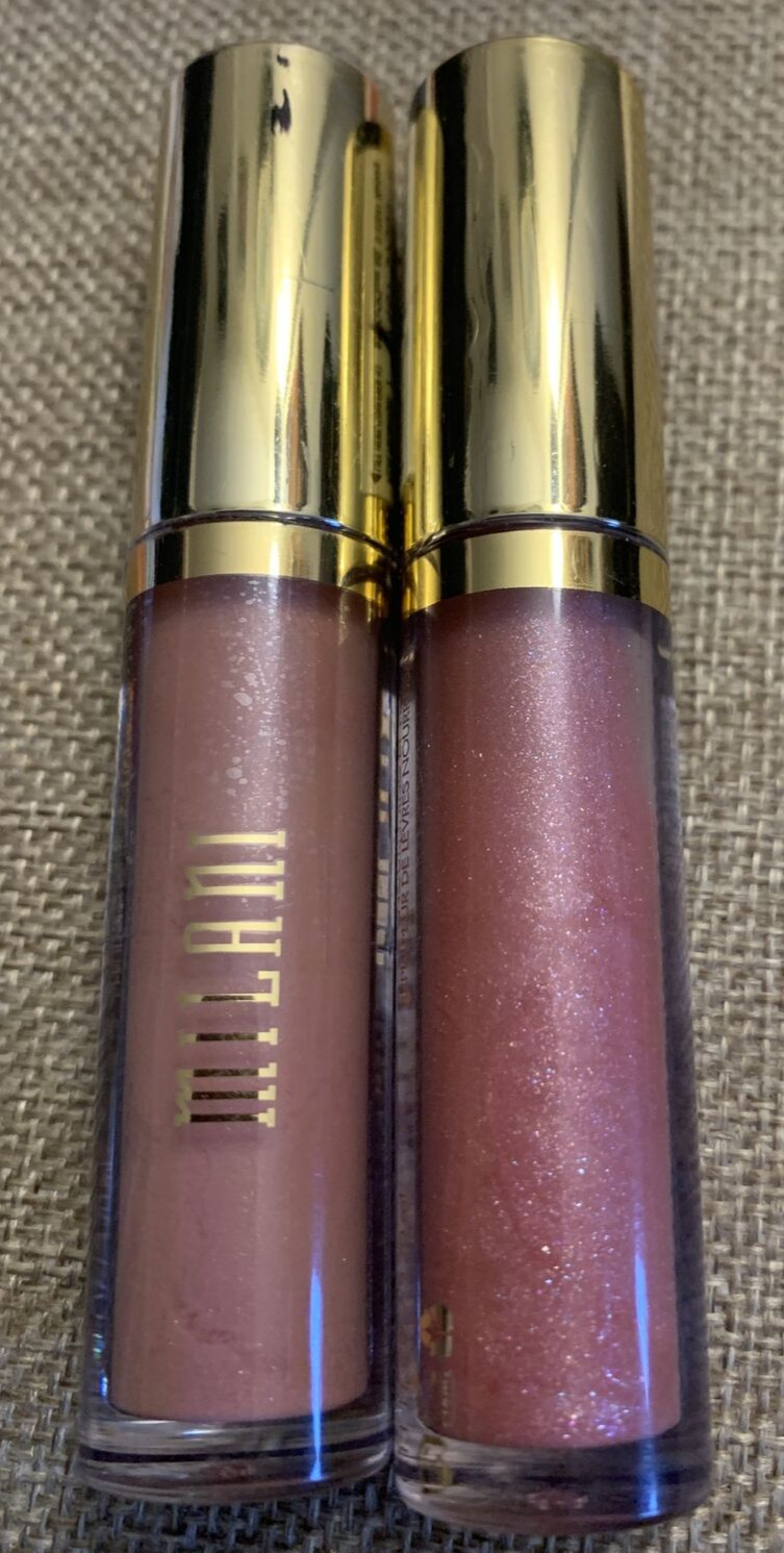 set 2Milani Keep It Full Nourishing Plumper 03 prismatic peach/ 01champagne