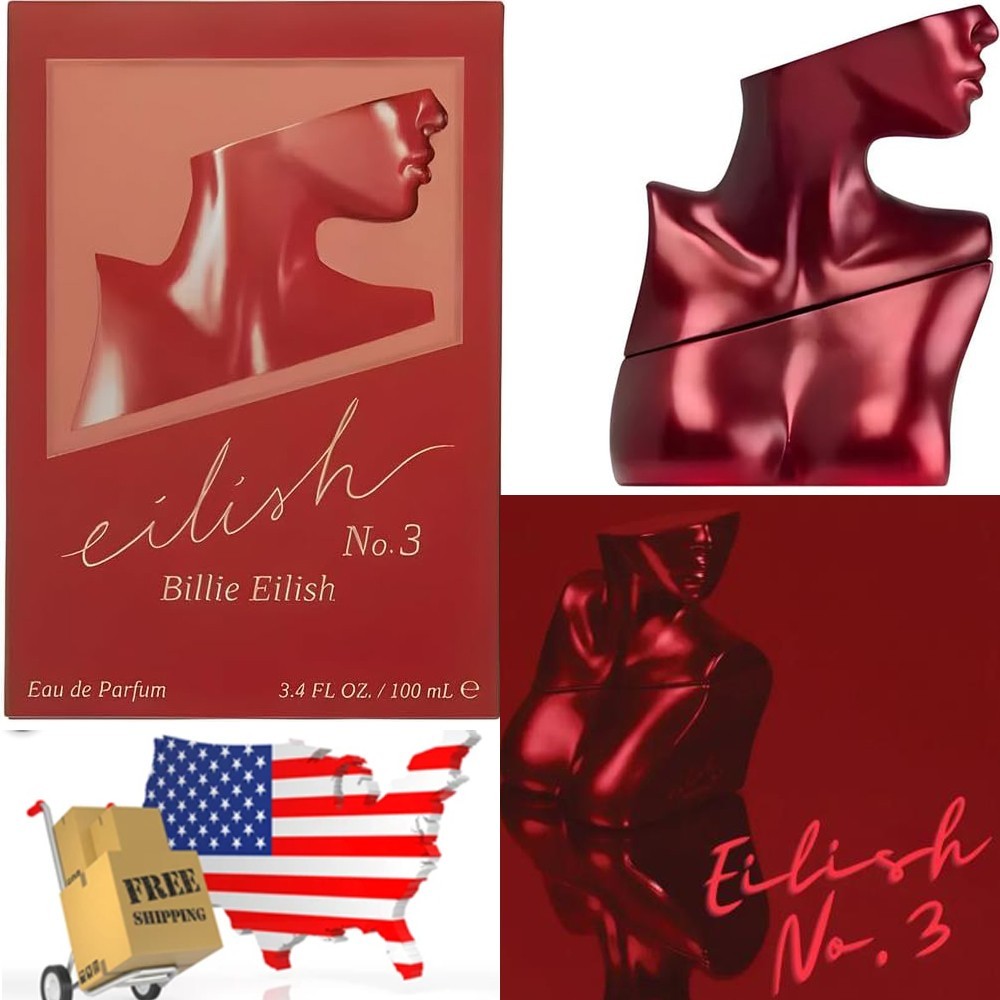 Billie Eilish Perfume No. 3 Spray Perfume For Women 3.4 Oz New Sealed In Box USA
