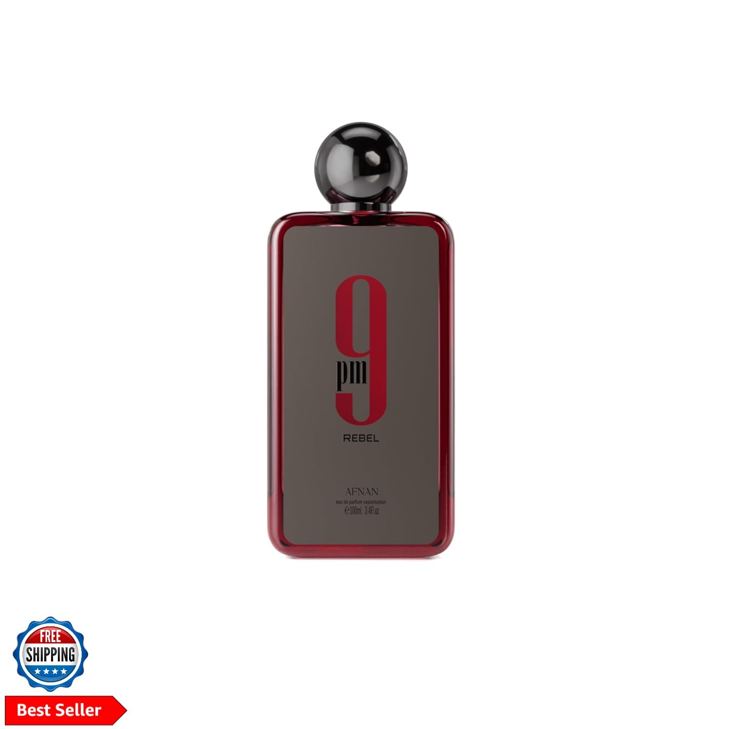 9 PM Rebel Unisex Eau De Parfum, 3.4 Fl. Oz
