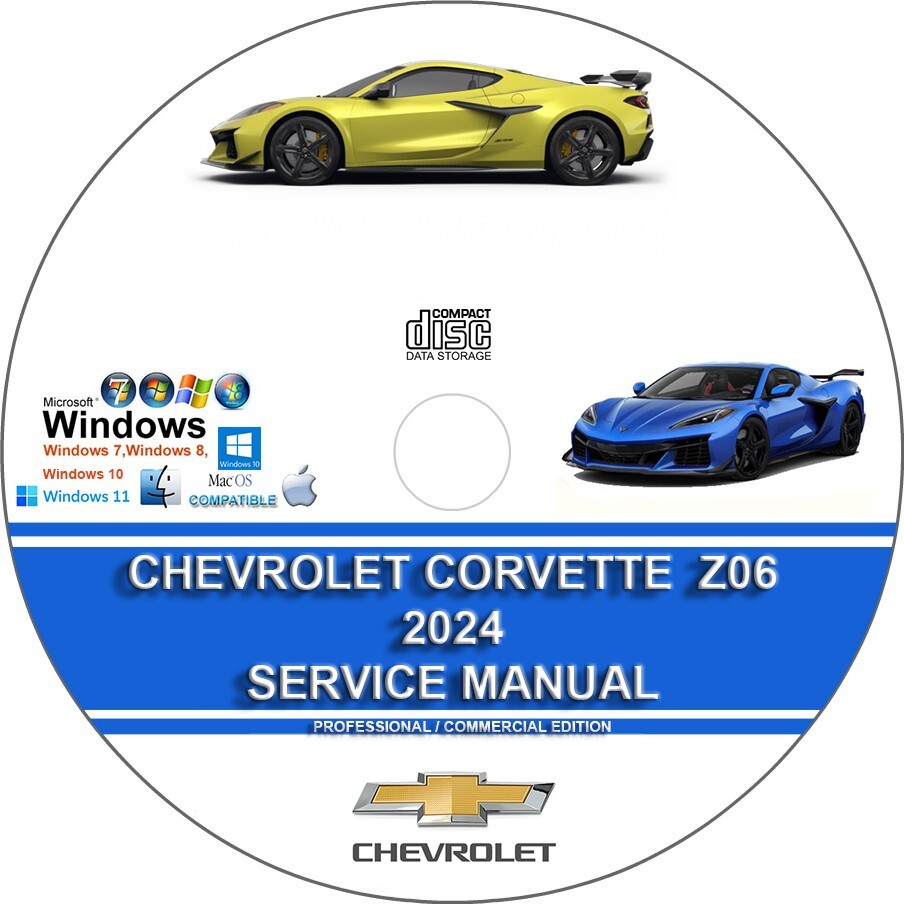 Chevrolet Corvette Z06 2024 Factory Workshop Service Repair Manual + Wiring