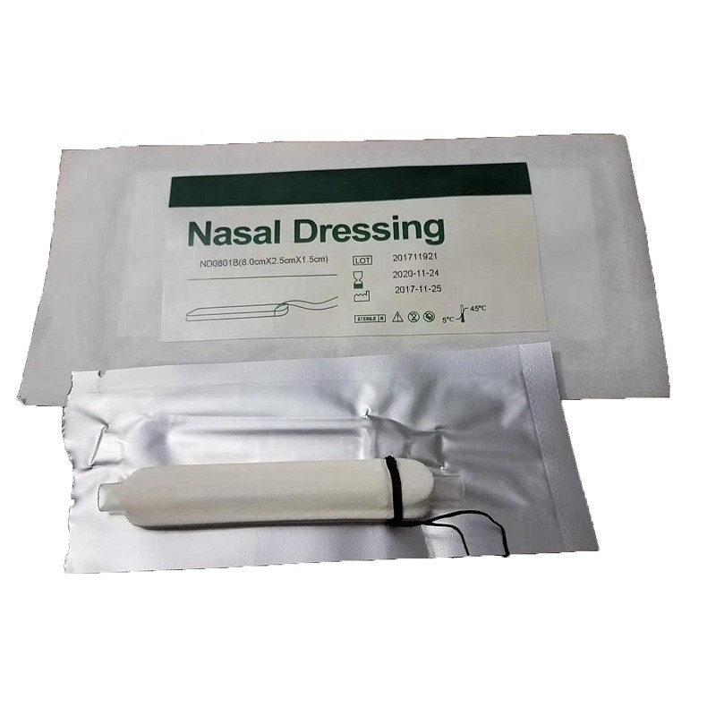 10*2.5*1.5cm with tube sterilized Merocel sinus nasal pack hemostatic PVA 50pcs