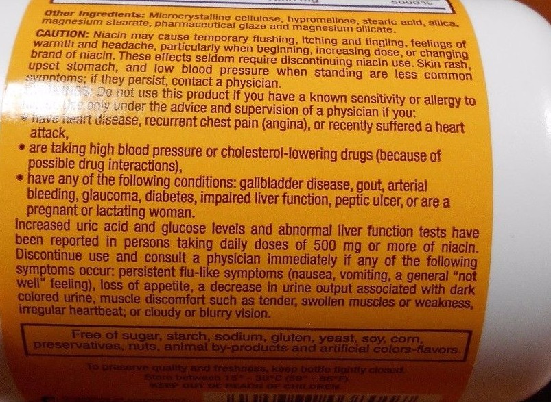 Rugby Niacin 1000mg Timed Released Tablets 100ct -Expiration Date 03-2024
