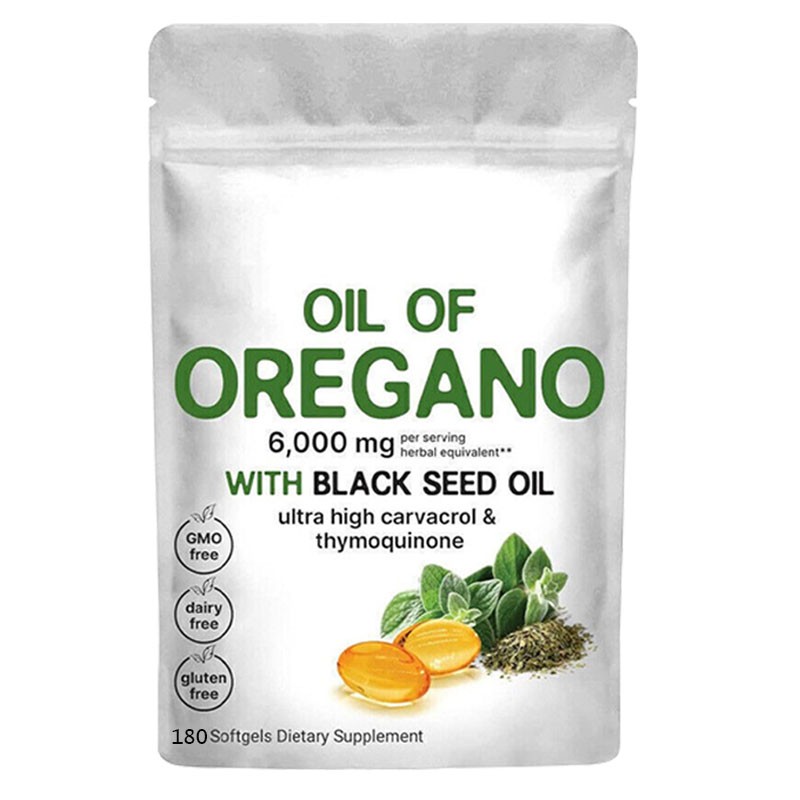 in 2 1 of Oregano & Black Seed Softgels Count with Carvacrol,Immune Support Oil