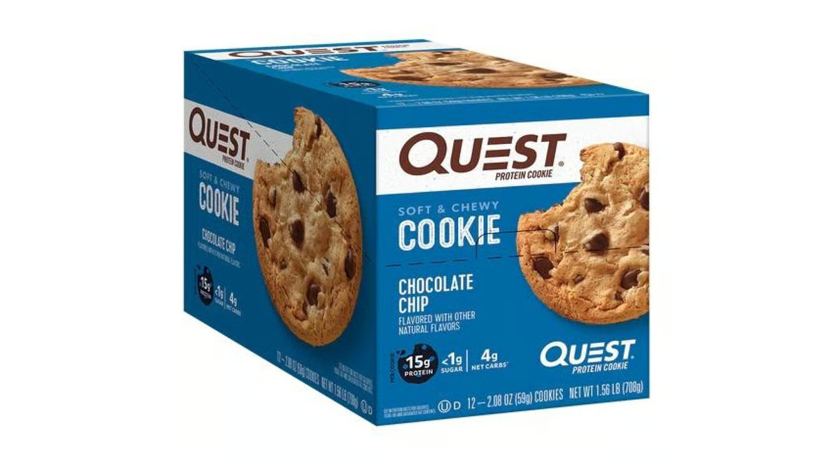 Quest Soft & Chewy Chocolate Chip Protein Cookies 12 ct 2.08 oz Each
