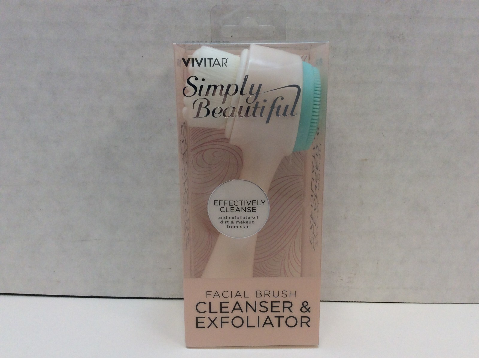 Vivitar Facial Brush Cleanser and Exfoliator, Handheld and Lightweight FREE SHIP