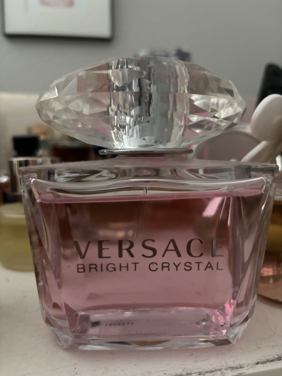 Versace Bright Crystal EDT Spray, 200 ml (6.7 US fl oz) Floral Regular Size