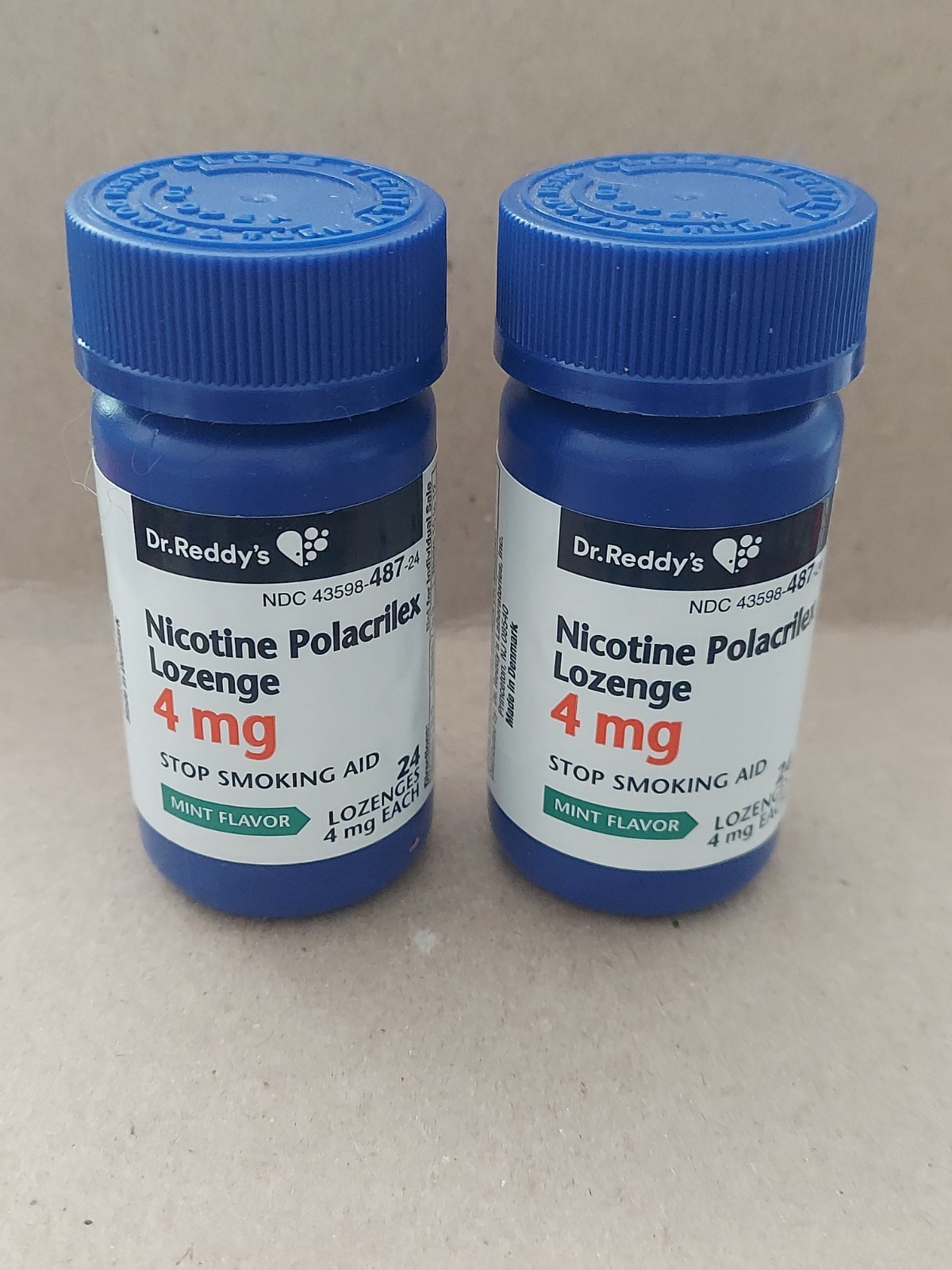 Dr Reddy’s Nicotine Lozenges 4 mg Quit Smoking Aid 48 Lozenges Total